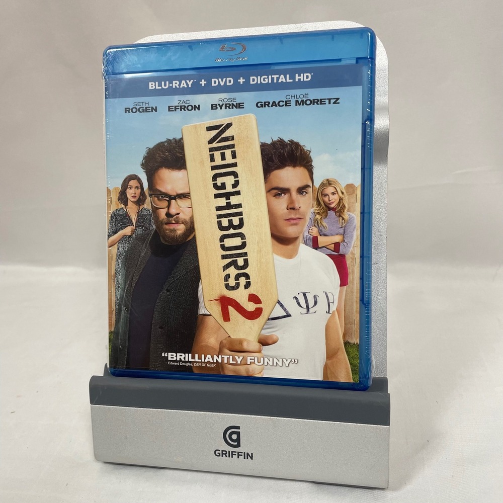Neighbors 2 Blu-Ray + DVD + Digital HD Seth Rogen‎ Zac Efron Movie Film